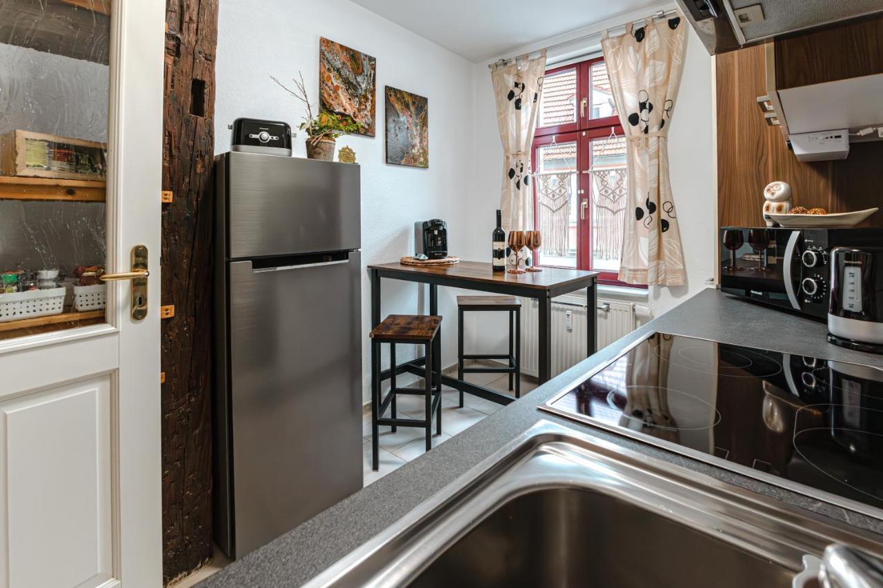 Apartamento Naumburger Charme "Schwarzes Gold" Naumburg  Exterior foto